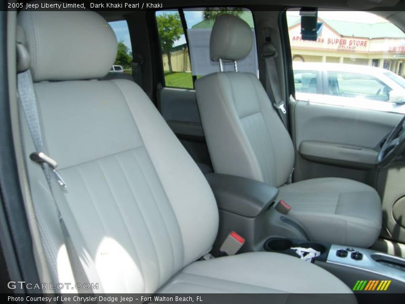 Dark Khaki Pearl / Khaki 2005 Jeep Liberty Limited
