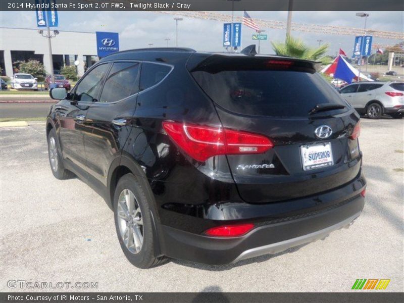 Twilight Black / Gray 2014 Hyundai Santa Fe Sport 2.0T FWD