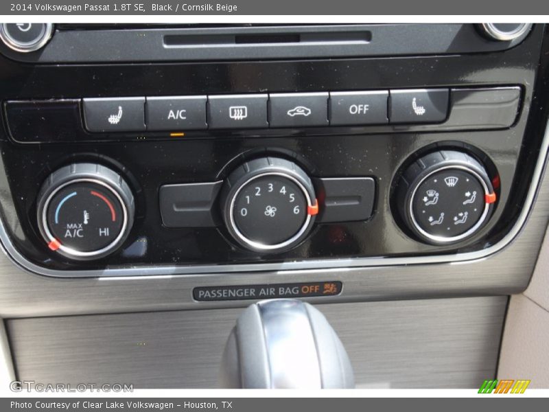 Black / Cornsilk Beige 2014 Volkswagen Passat 1.8T SE