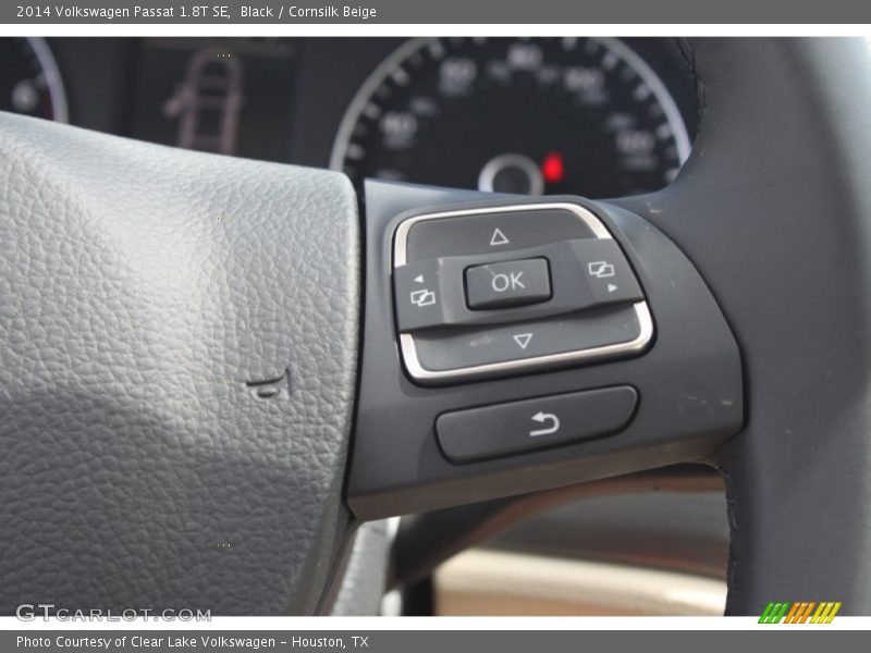 Black / Cornsilk Beige 2014 Volkswagen Passat 1.8T SE