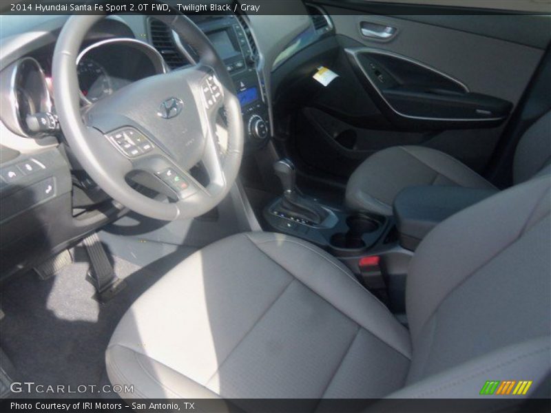 Twilight Black / Gray 2014 Hyundai Santa Fe Sport 2.0T FWD
