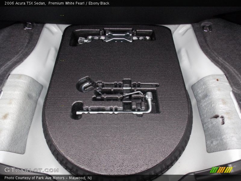 Premium White Pearl / Ebony Black 2006 Acura TSX Sedan