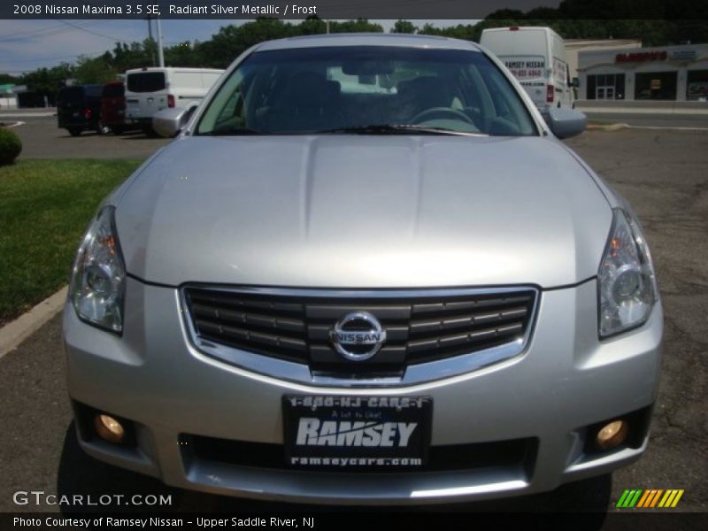 Radiant Silver Metallic / Frost 2008 Nissan Maxima 3.5 SE