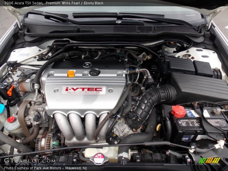  2006 TSX Sedan Engine - 2.4 Liter DOHC 16V i-VTEC 4 Cylinder