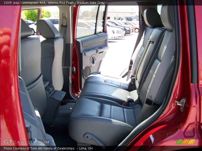 Inferno Red Pearl / Medium Slate Gray 2006 Jeep Commander 4x4