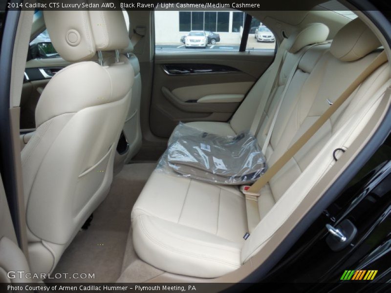 Black Raven / Light Cashmere/Medium Cashmere 2014 Cadillac CTS Luxury Sedan AWD