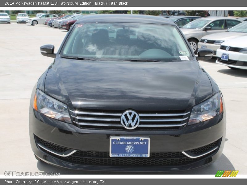 Black / Titan Black 2014 Volkswagen Passat 1.8T Wolfsburg Edition