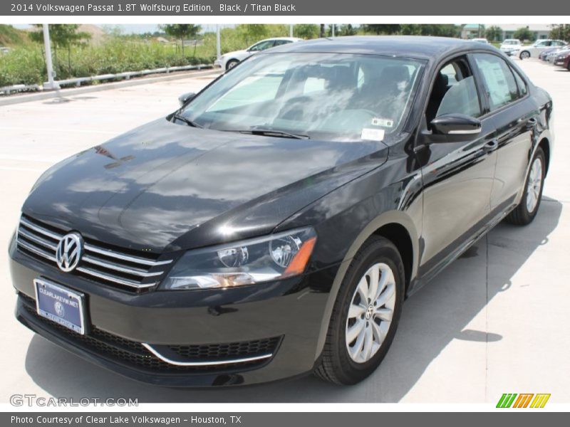 Black / Titan Black 2014 Volkswagen Passat 1.8T Wolfsburg Edition