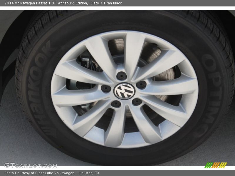 Black / Titan Black 2014 Volkswagen Passat 1.8T Wolfsburg Edition