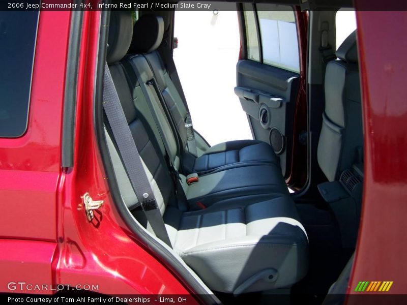 Inferno Red Pearl / Medium Slate Gray 2006 Jeep Commander 4x4