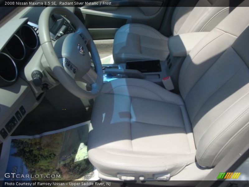 Radiant Silver Metallic / Frost 2008 Nissan Maxima 3.5 SE