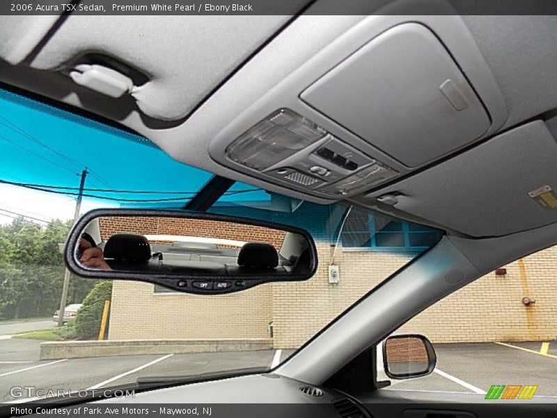 Premium White Pearl / Ebony Black 2006 Acura TSX Sedan