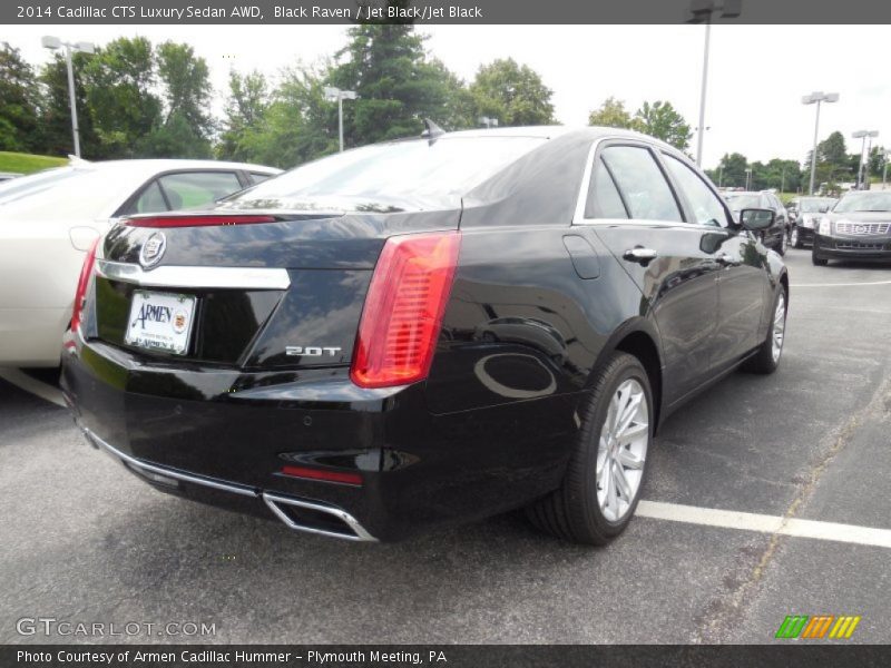 Black Raven / Jet Black/Jet Black 2014 Cadillac CTS Luxury Sedan AWD