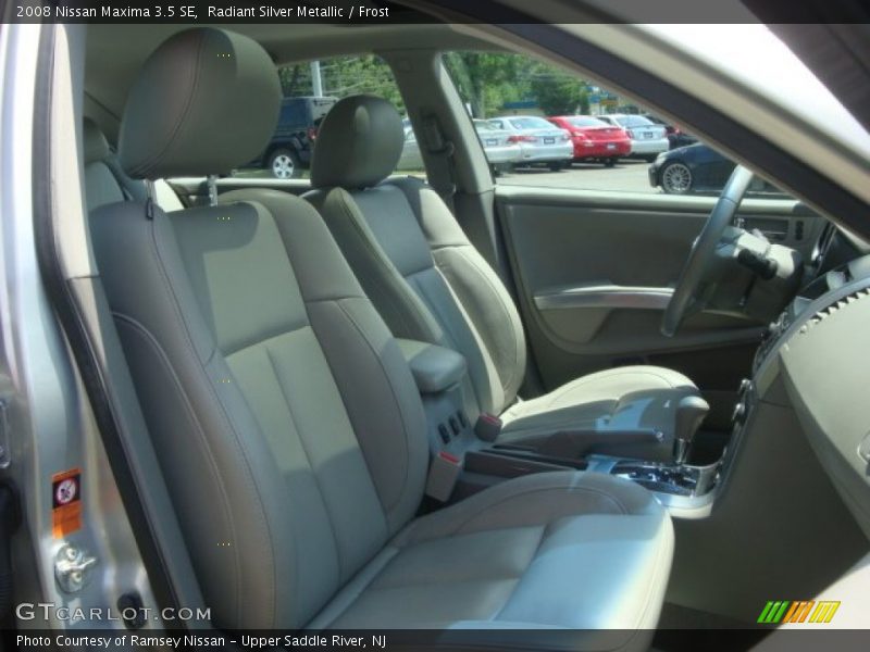 Radiant Silver Metallic / Frost 2008 Nissan Maxima 3.5 SE