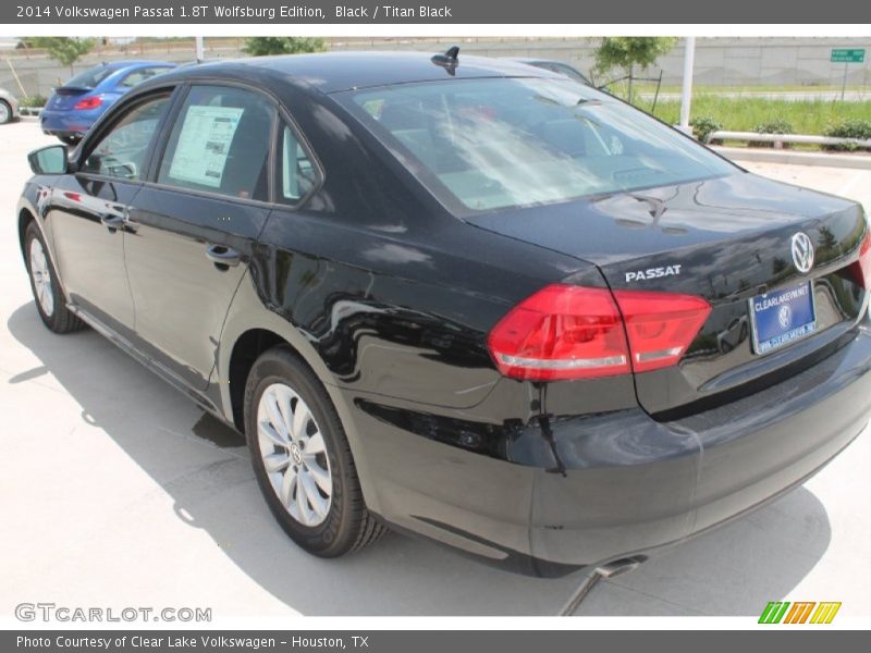 Black / Titan Black 2014 Volkswagen Passat 1.8T Wolfsburg Edition
