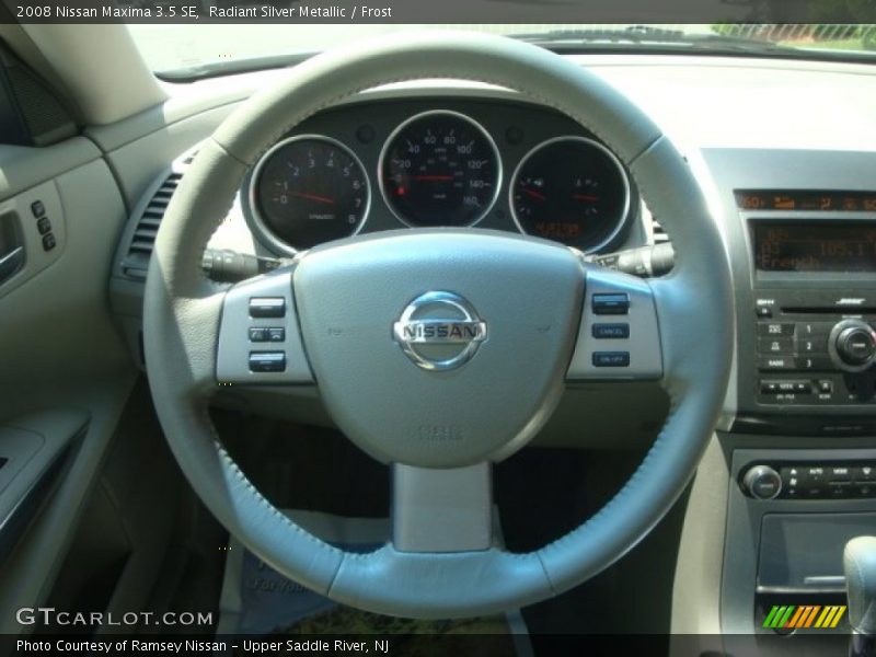 Radiant Silver Metallic / Frost 2008 Nissan Maxima 3.5 SE