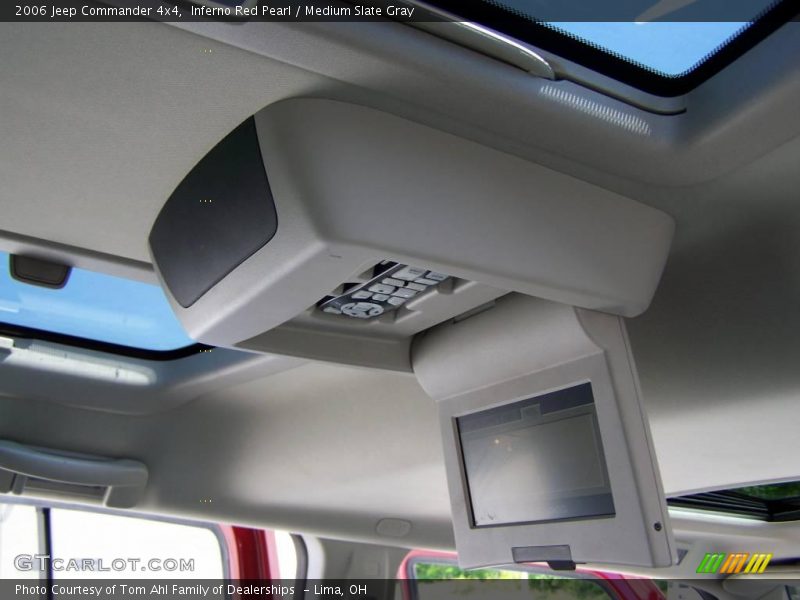 Inferno Red Pearl / Medium Slate Gray 2006 Jeep Commander 4x4
