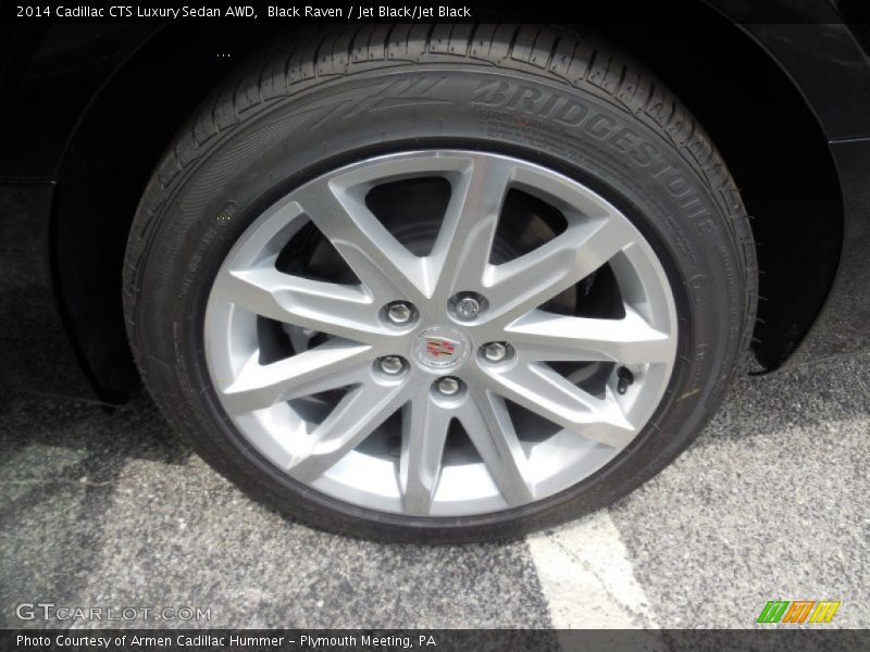 Black Raven / Jet Black/Jet Black 2014 Cadillac CTS Luxury Sedan AWD