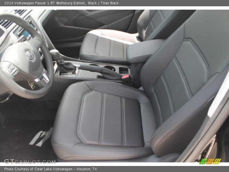 Black / Titan Black 2014 Volkswagen Passat 1.8T Wolfsburg Edition