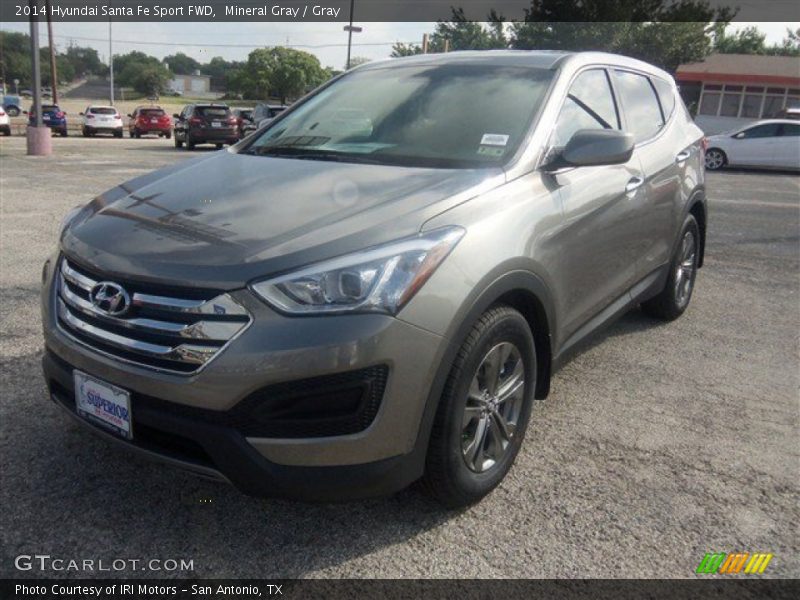 Mineral Gray / Gray 2014 Hyundai Santa Fe Sport FWD