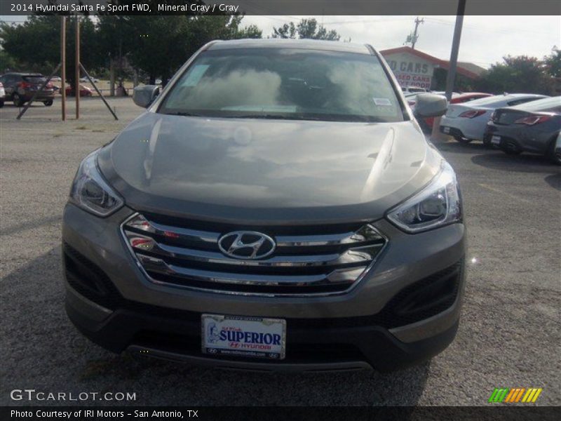Mineral Gray / Gray 2014 Hyundai Santa Fe Sport FWD