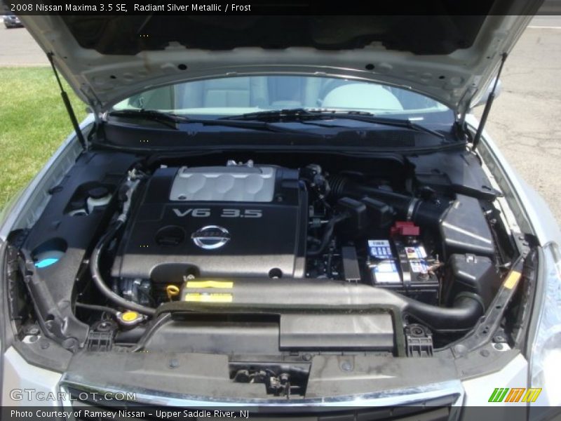 Radiant Silver Metallic / Frost 2008 Nissan Maxima 3.5 SE