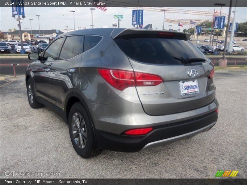Mineral Gray / Gray 2014 Hyundai Santa Fe Sport FWD