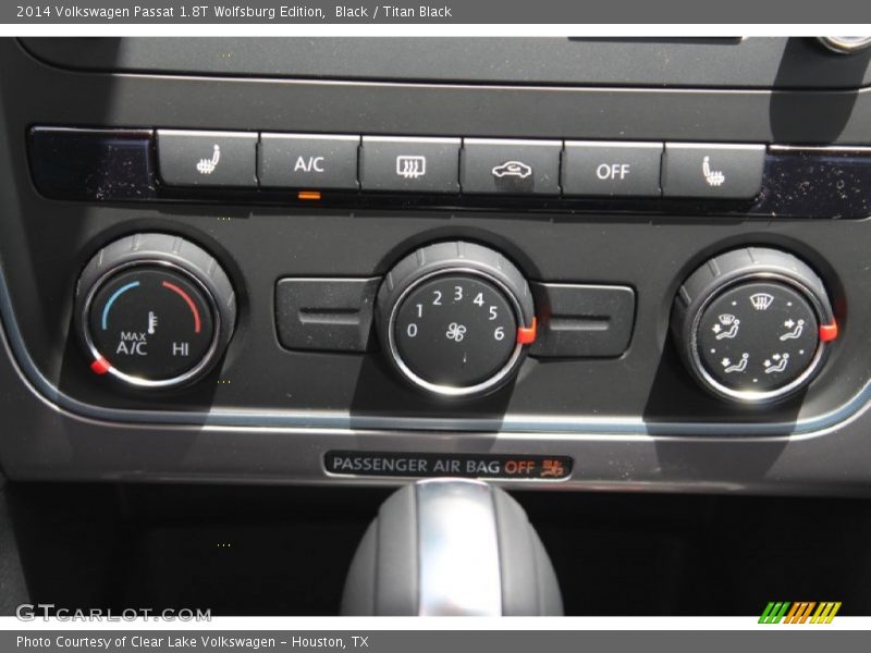 Black / Titan Black 2014 Volkswagen Passat 1.8T Wolfsburg Edition