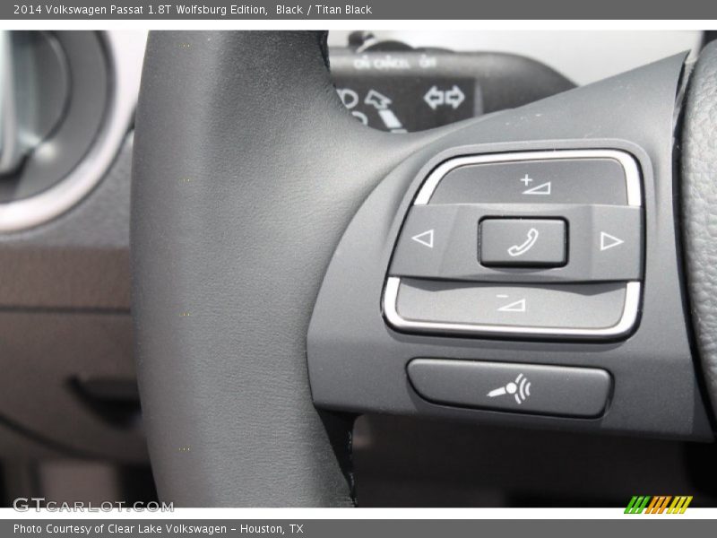 Black / Titan Black 2014 Volkswagen Passat 1.8T Wolfsburg Edition