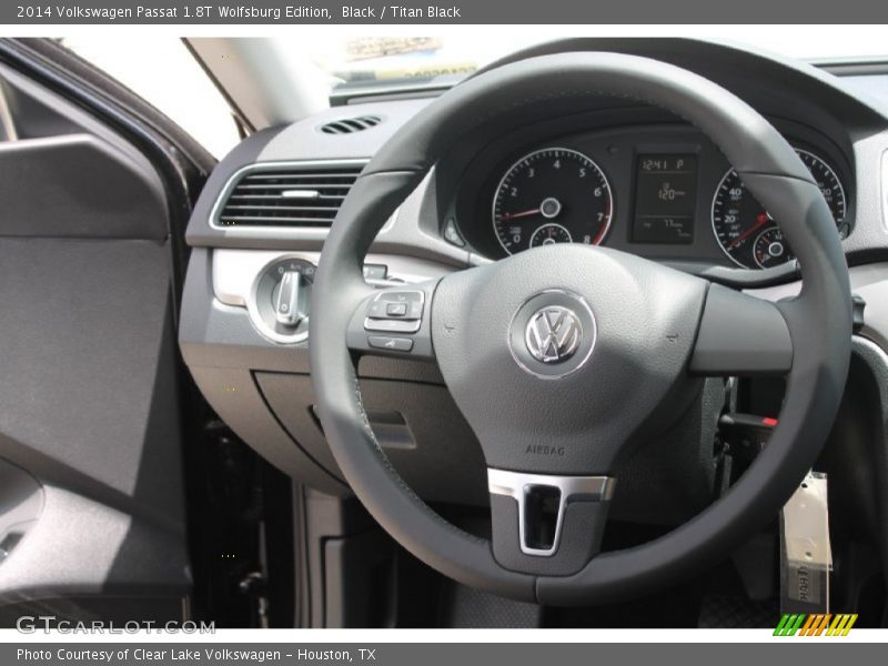 Black / Titan Black 2014 Volkswagen Passat 1.8T Wolfsburg Edition