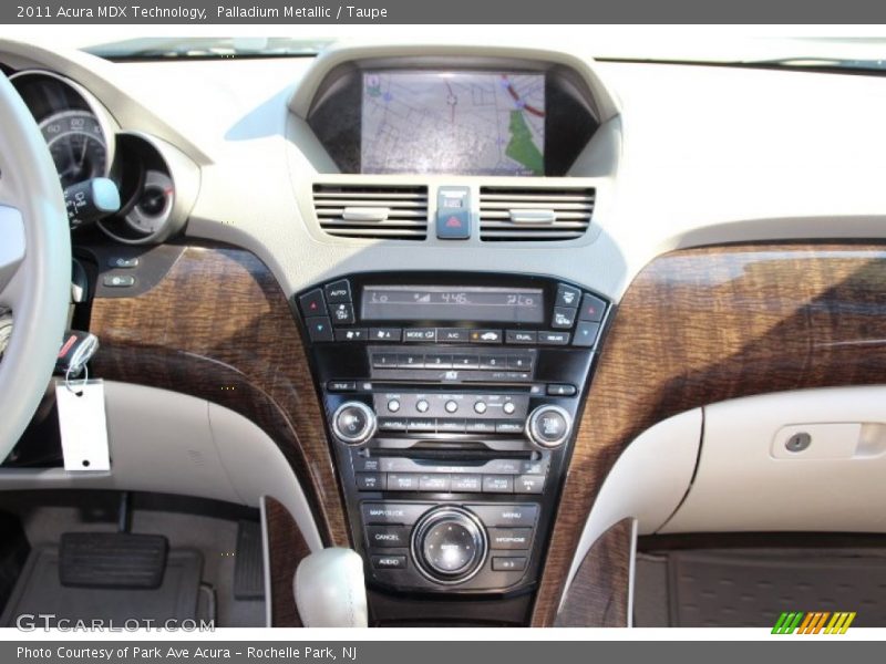 Palladium Metallic / Taupe 2011 Acura MDX Technology