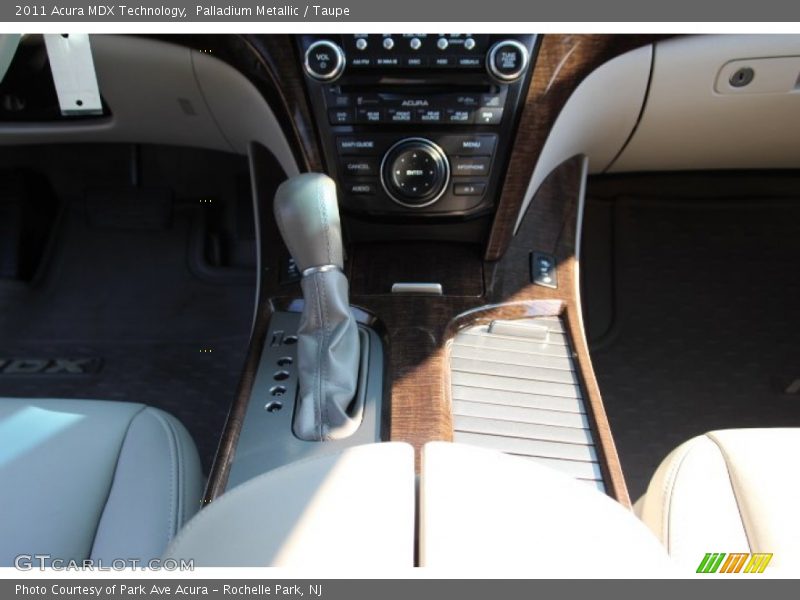 Palladium Metallic / Taupe 2011 Acura MDX Technology