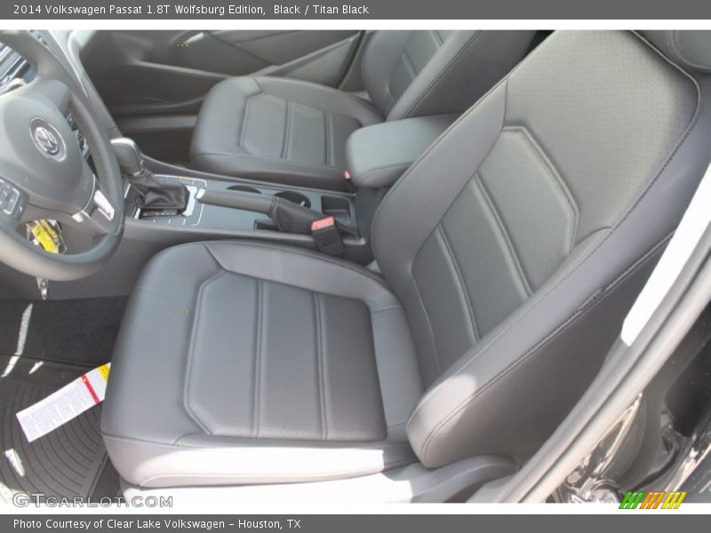 Black / Titan Black 2014 Volkswagen Passat 1.8T Wolfsburg Edition