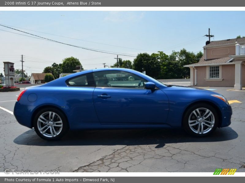 Athens Blue / Stone 2008 Infiniti G 37 Journey Coupe