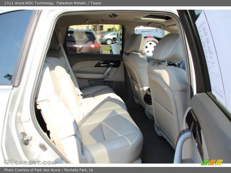 Palladium Metallic / Taupe 2011 Acura MDX Technology