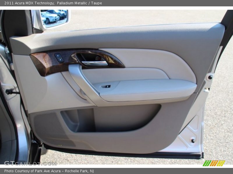 Palladium Metallic / Taupe 2011 Acura MDX Technology