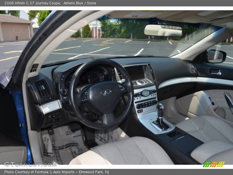 Athens Blue / Stone 2008 Infiniti G 37 Journey Coupe