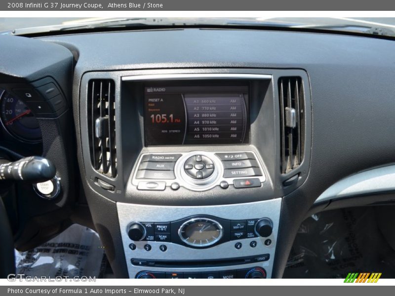 Athens Blue / Stone 2008 Infiniti G 37 Journey Coupe