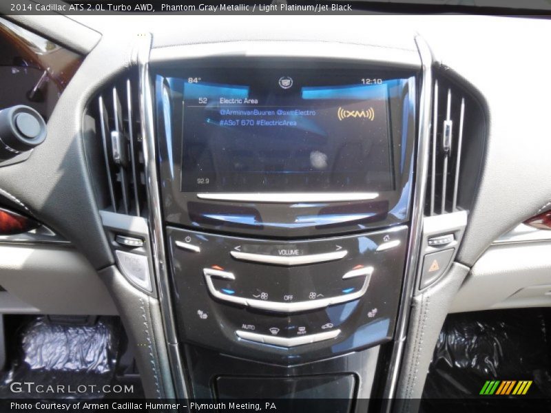 Phantom Gray Metallic / Light Platinum/Jet Black 2014 Cadillac ATS 2.0L Turbo AWD