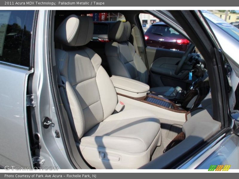 Palladium Metallic / Taupe 2011 Acura MDX Technology