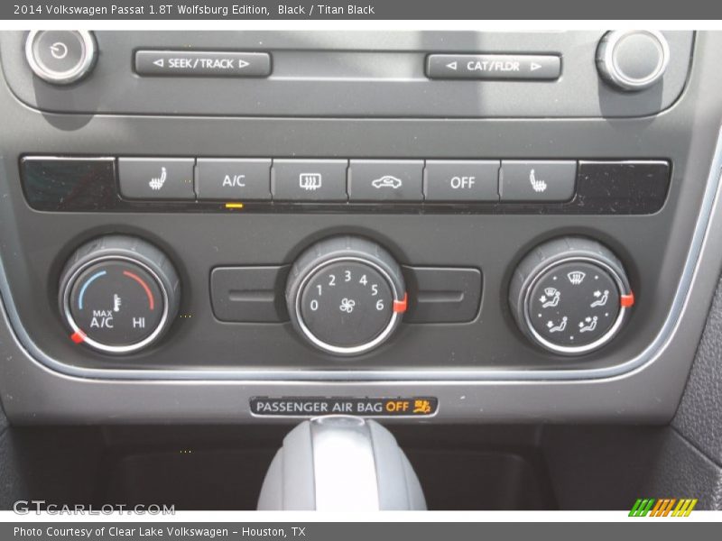 Black / Titan Black 2014 Volkswagen Passat 1.8T Wolfsburg Edition
