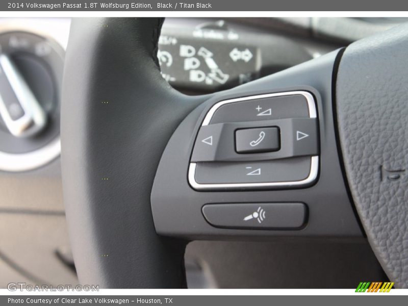 Black / Titan Black 2014 Volkswagen Passat 1.8T Wolfsburg Edition