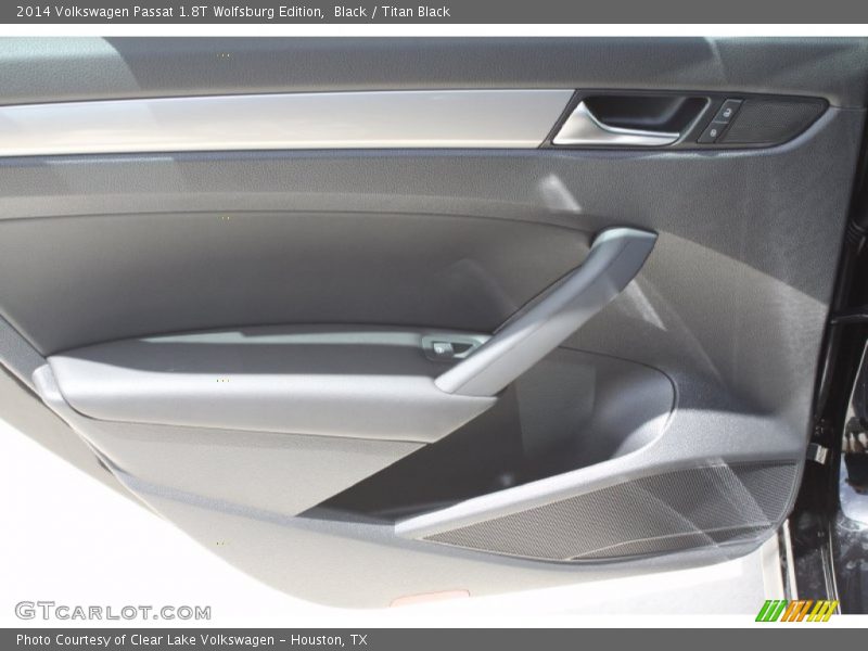 Black / Titan Black 2014 Volkswagen Passat 1.8T Wolfsburg Edition