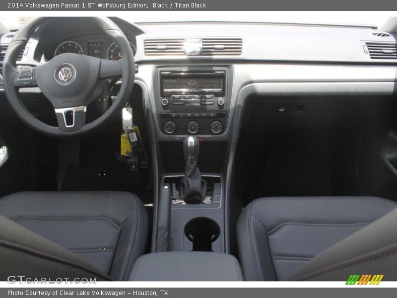 Black / Titan Black 2014 Volkswagen Passat 1.8T Wolfsburg Edition