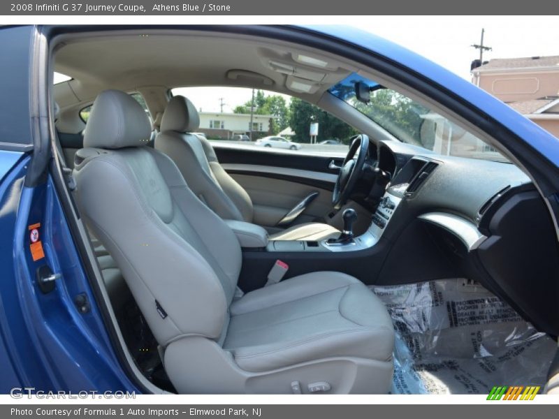 Athens Blue / Stone 2008 Infiniti G 37 Journey Coupe