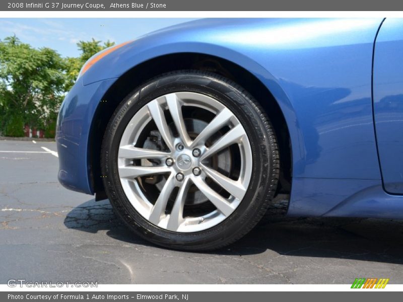 Athens Blue / Stone 2008 Infiniti G 37 Journey Coupe