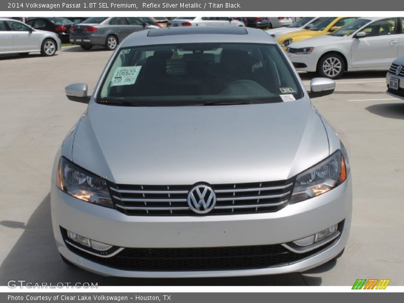 Reflex Silver Metallic / Titan Black 2014 Volkswagen Passat 1.8T SEL Premium
