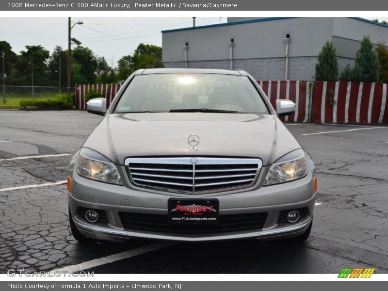 Pewter Metallic / Savanna/Cashmere 2008 Mercedes-Benz C 300 4Matic Luxury