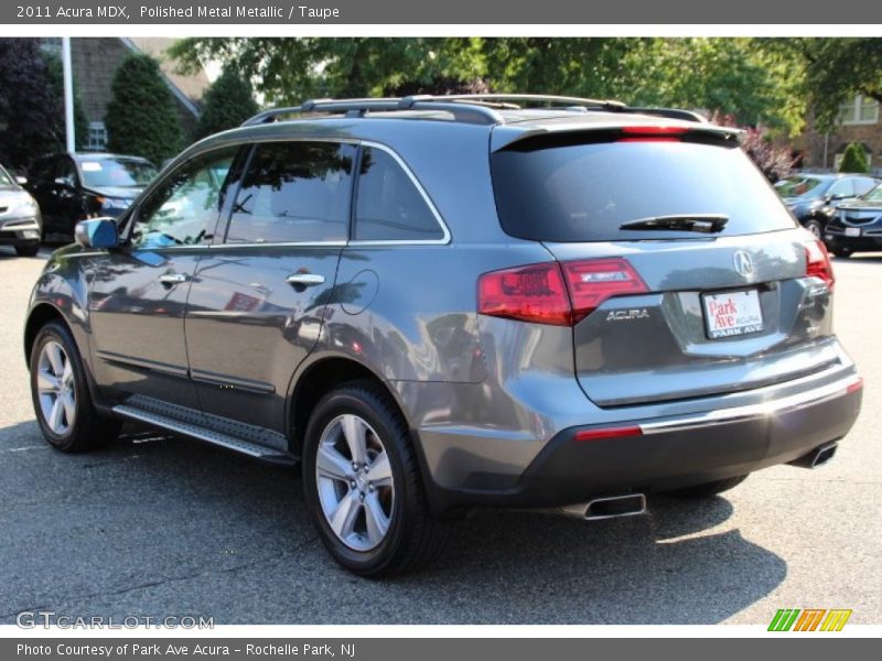 Polished Metal Metallic / Taupe 2011 Acura MDX