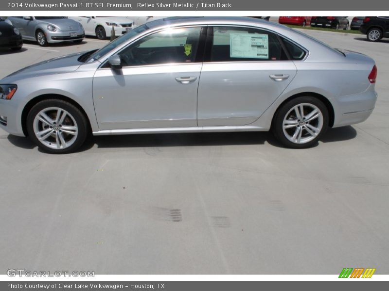 Reflex Silver Metallic / Titan Black 2014 Volkswagen Passat 1.8T SEL Premium